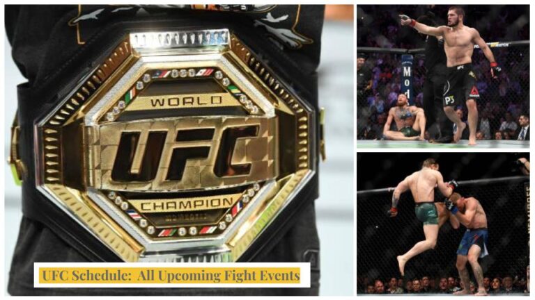 UFC TV Schedule 2021: Fight Night PPV Events