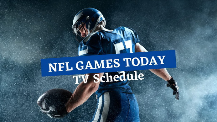 NFL Games Today TV Schedule