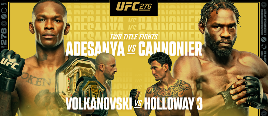 UFC 276 Adesanya vs Cannonier live stream
